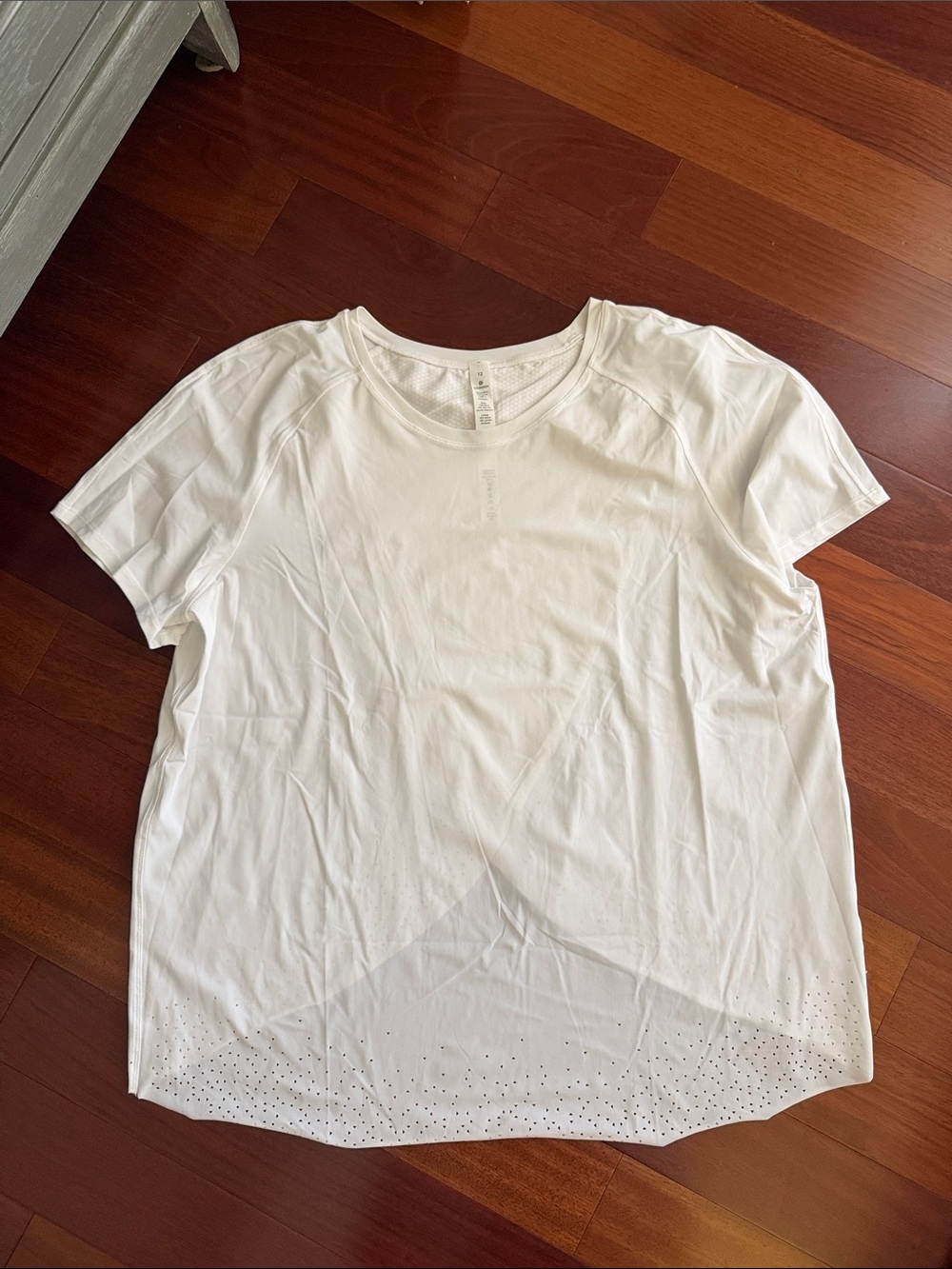 lululemon athletica White Short-Sleeve Active Tee